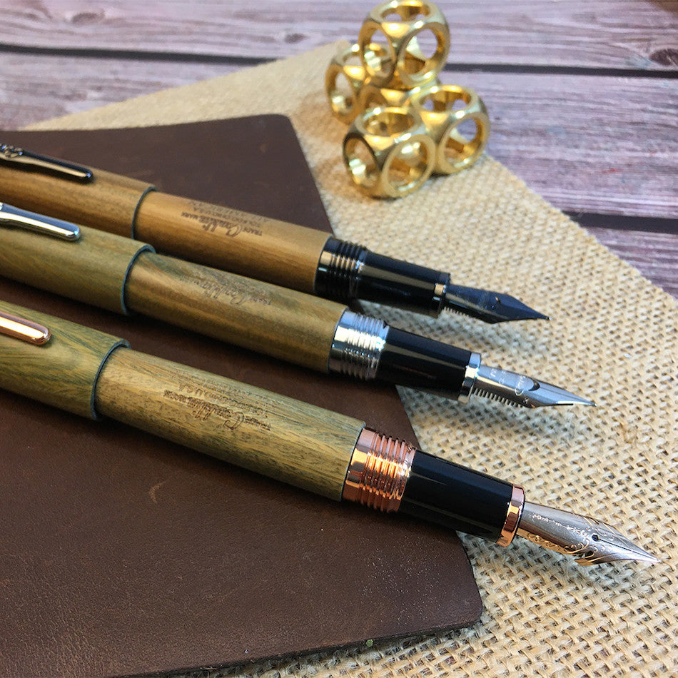 Conklin All American 898 Fountain Pen Limited Edition Pau-Preto Rose Gold by Conklin at Cult Pens