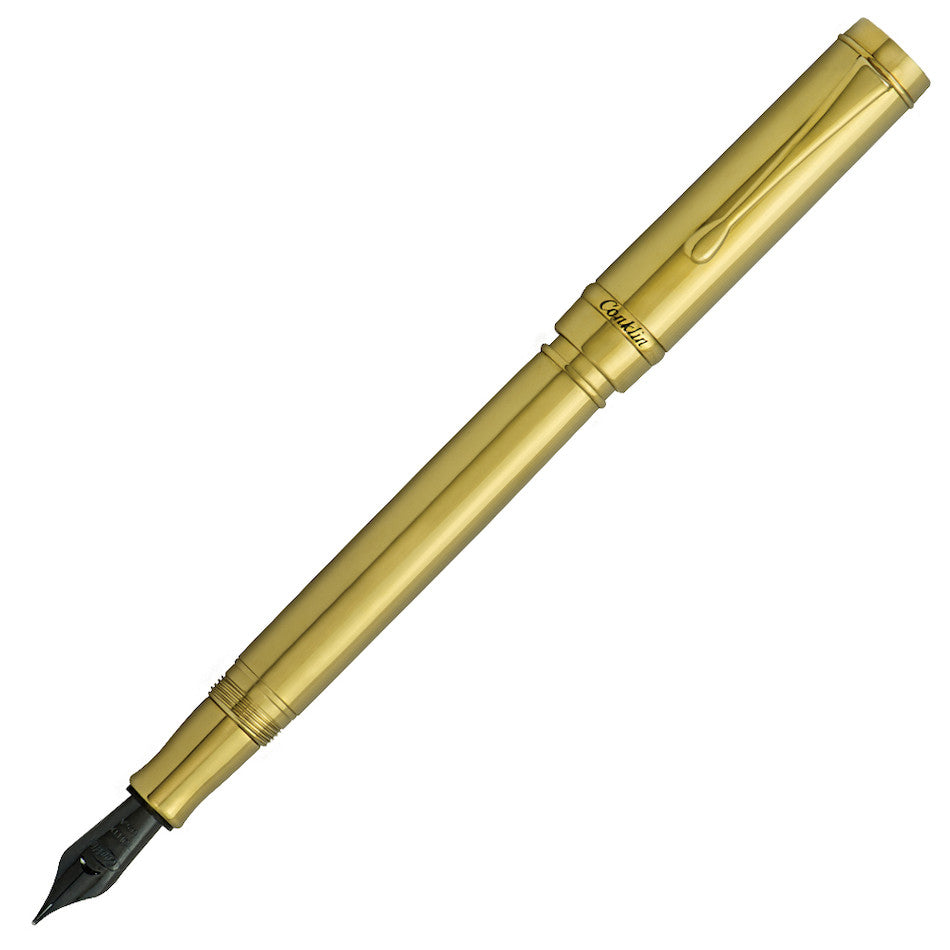 Conklin Duragraph Metal Fountain Pen PVD Gold by Conklin at Cult Pens