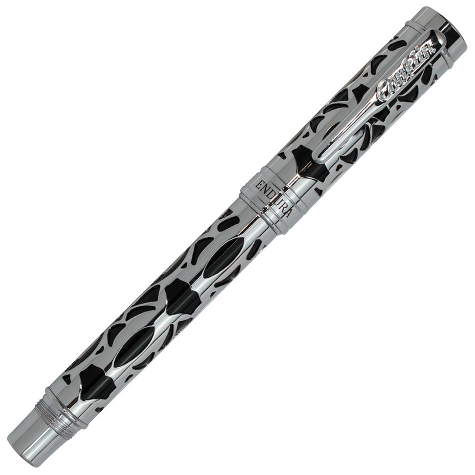 Conklin Endura Deco Crest Fountain Pen Black by Conklin at Cult Pens