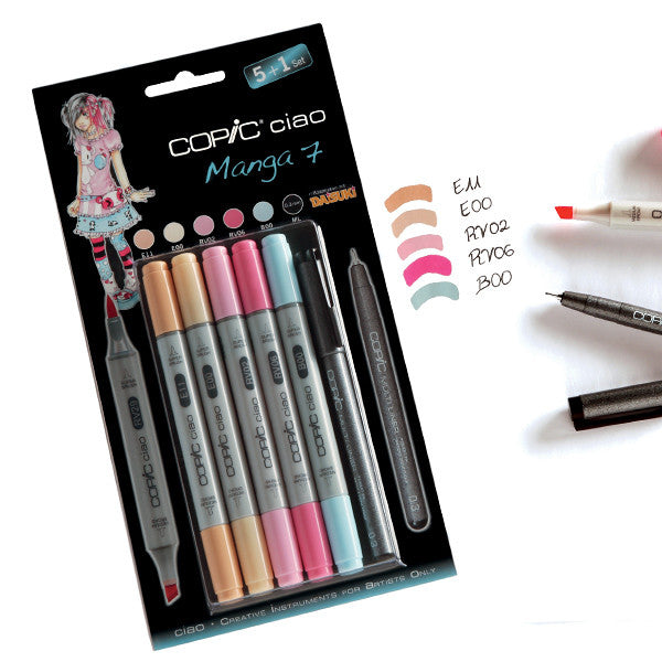 Copic Ciao 5+1 Set by Copic at Cult Pens