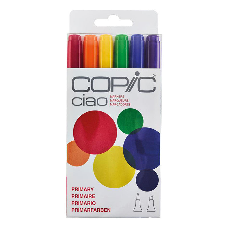 Copic Ciao Set of 6 Assorted by Copic at Cult Pens