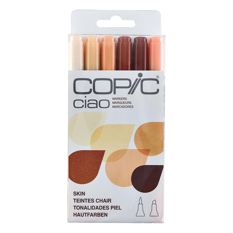 Copic Ciao Set of 6 Assorted by Copic at Cult Pens