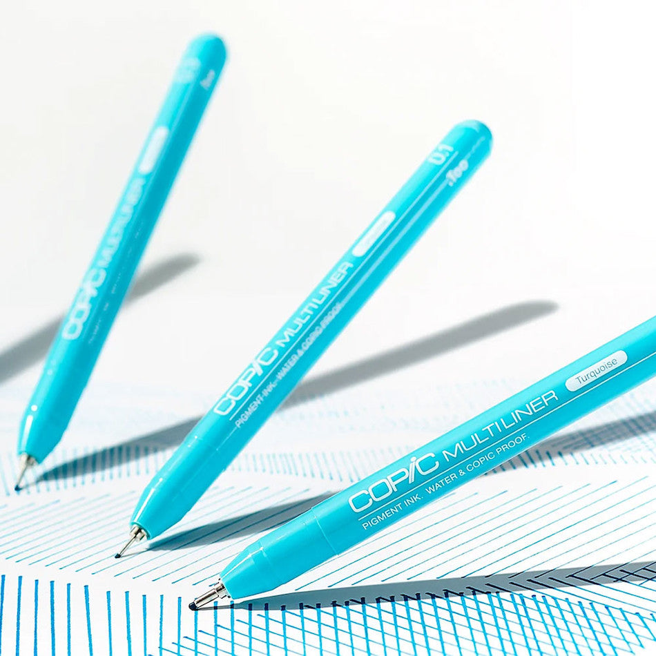 Copic MultiLiner Drawing Pen Turquoise by Copic at Cult Pens