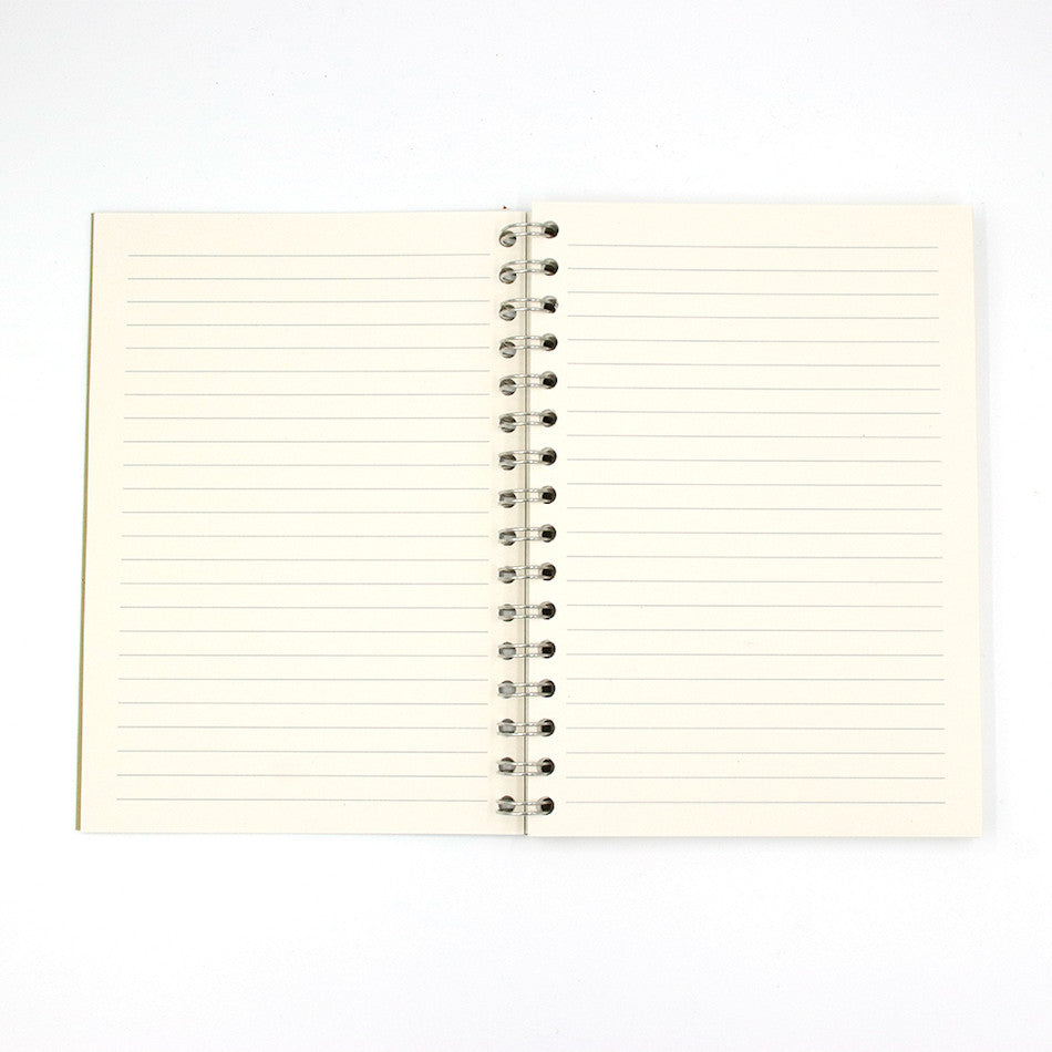 Coffeenotes Medio Wiro Notebook Olive by Coffeenotes at Cult Pens