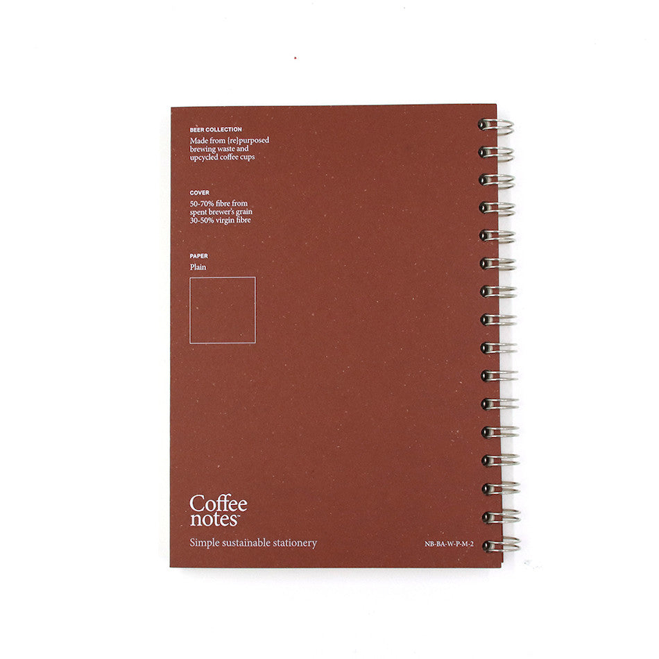 Coffeenotes Medio Wiro Notebook Ale by Coffeenotes at Cult Pens