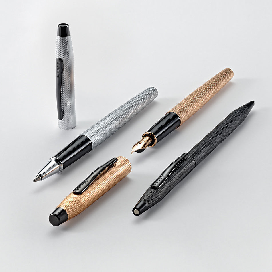Cross Classic Century Ballpoint Pen Brushed Rose Gold PVD by Cross at Cult Pens