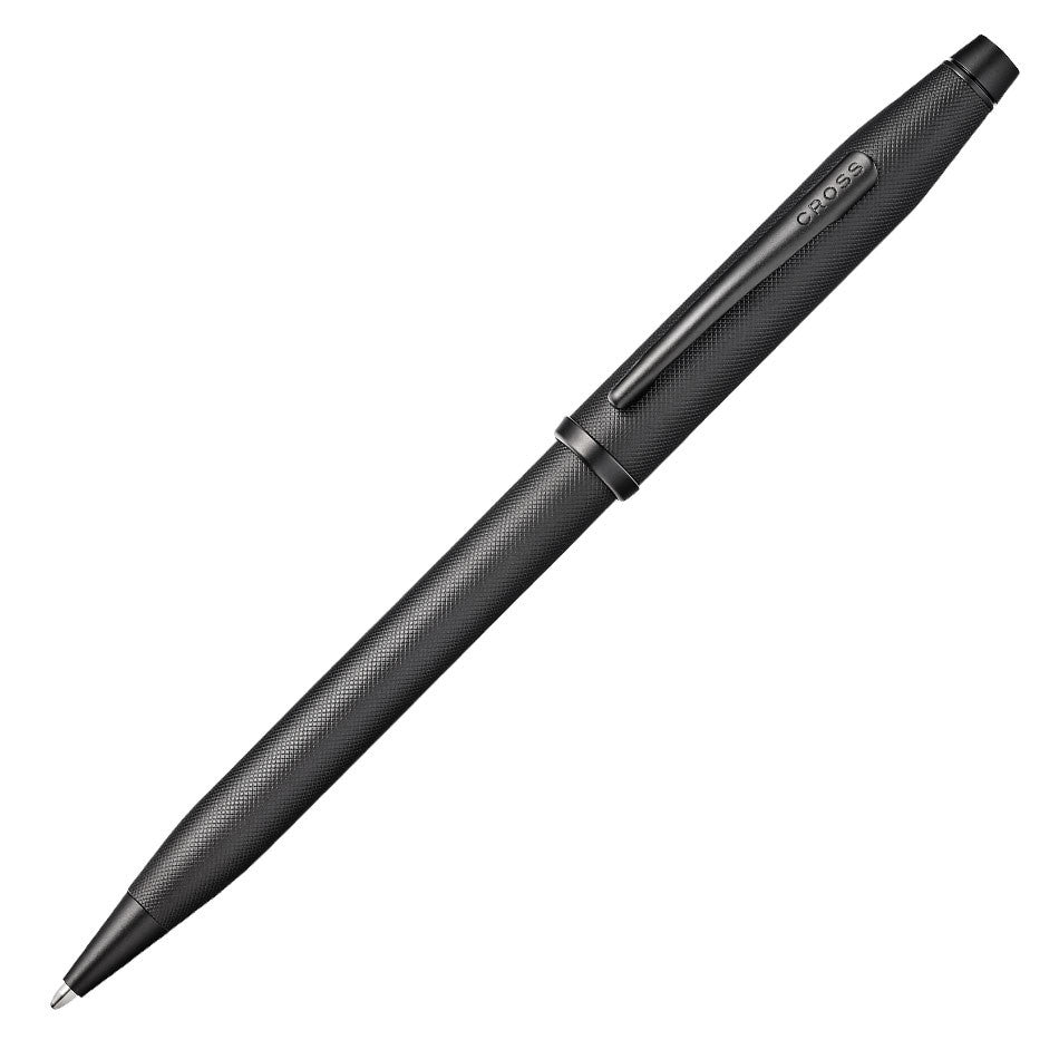Cross Century II Ballpoint Pen Black Micro Knurl by Cross at Cult Pens