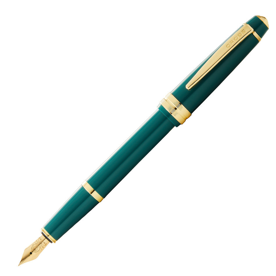 Cross Bailey Light Fountain Pen Green with Gold Trim by Cross at Cult Pens