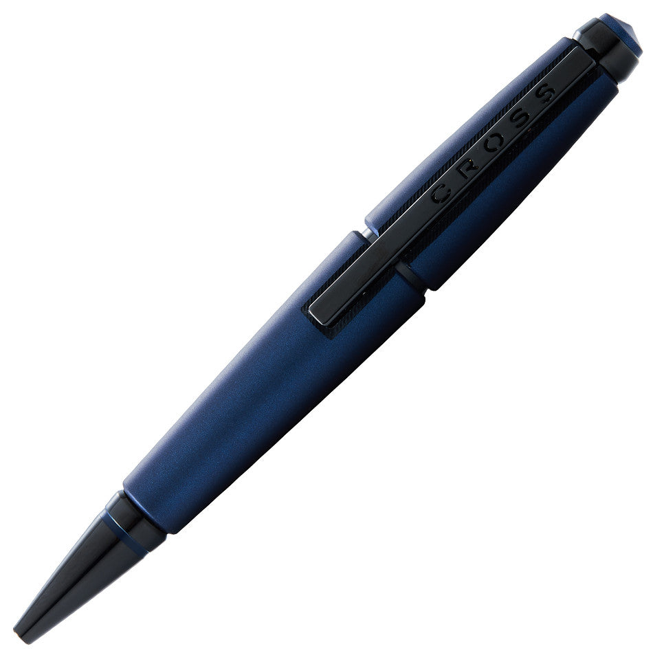 Cross Edge Telescopic Selectip Rollerball Pen Matt Blue by Cross at Cult Pens