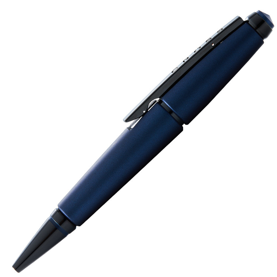 Cross Edge Telescopic Selectip Rollerball Pen Matt Blue by Cross at Cult Pens