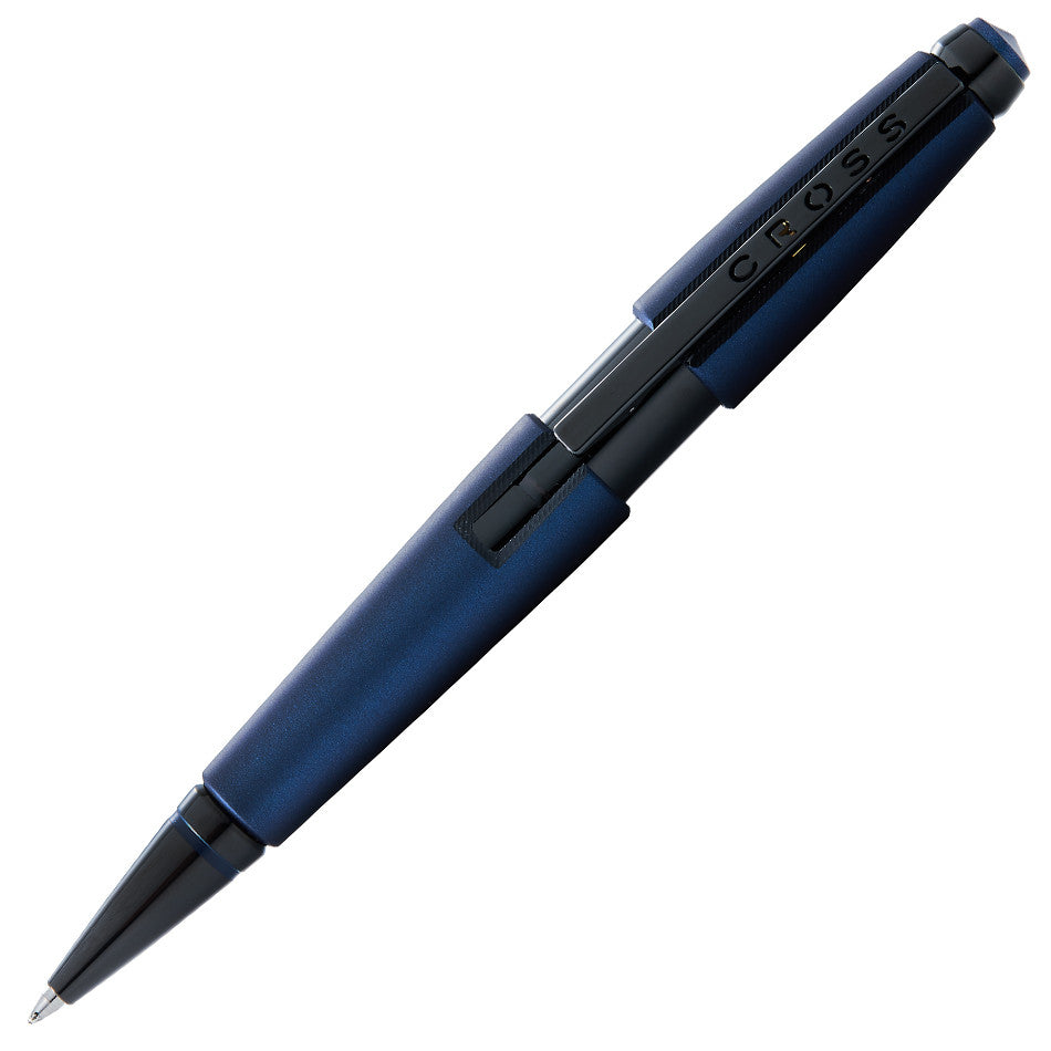 Cross Edge Telescopic Selectip Rollerball Pen Matt Blue by Cross at Cult Pens