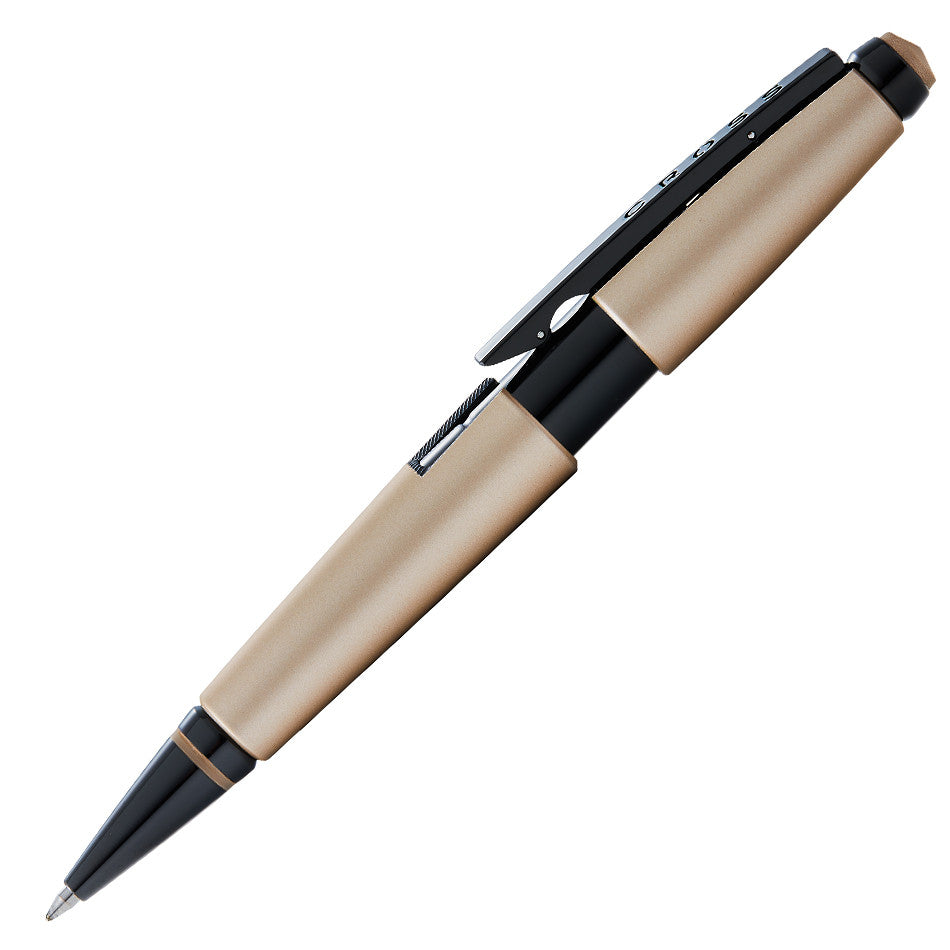 Cross Edge Telescopic Selectip Rollerball Pen Matt Hazelnut by Cross at Cult Pens