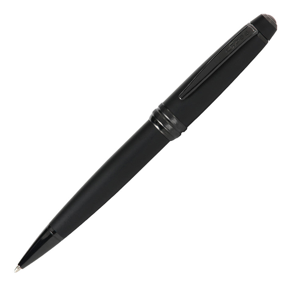 Cross Bailey Ballpoint Pen Black Lacquer with Black Trim by Cross at Cult Pens