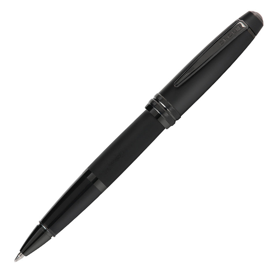 Cross Bailey Rollerball Pen Black Lacquer with Black Trim by Cross at Cult Pens
