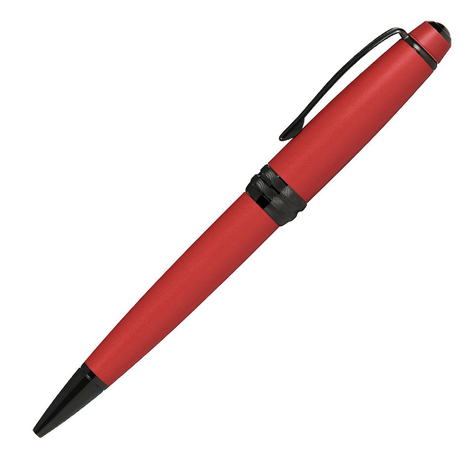 Cross Bailey Ballpoint Pen Red Lacquer with Black Trim by Cross at Cult Pens