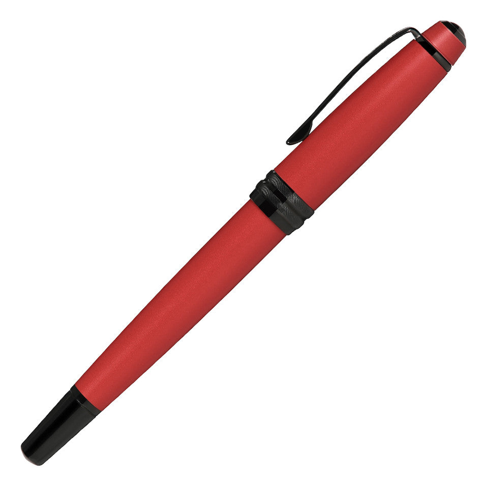 Cross Bailey Rollerball Pen Red Lacquer with Black Trim by Cross at Cult Pens