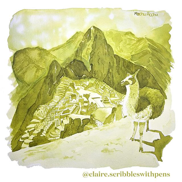 Cult Pens Exclusive Wonders of the World Ink by Diamine 80ml by Diamine at Cult Pens