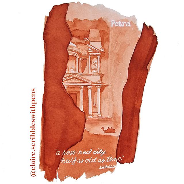 Cult Pens Exclusive Wonders of the World Ink by Diamine 30ml by Diamine at Cult Pens