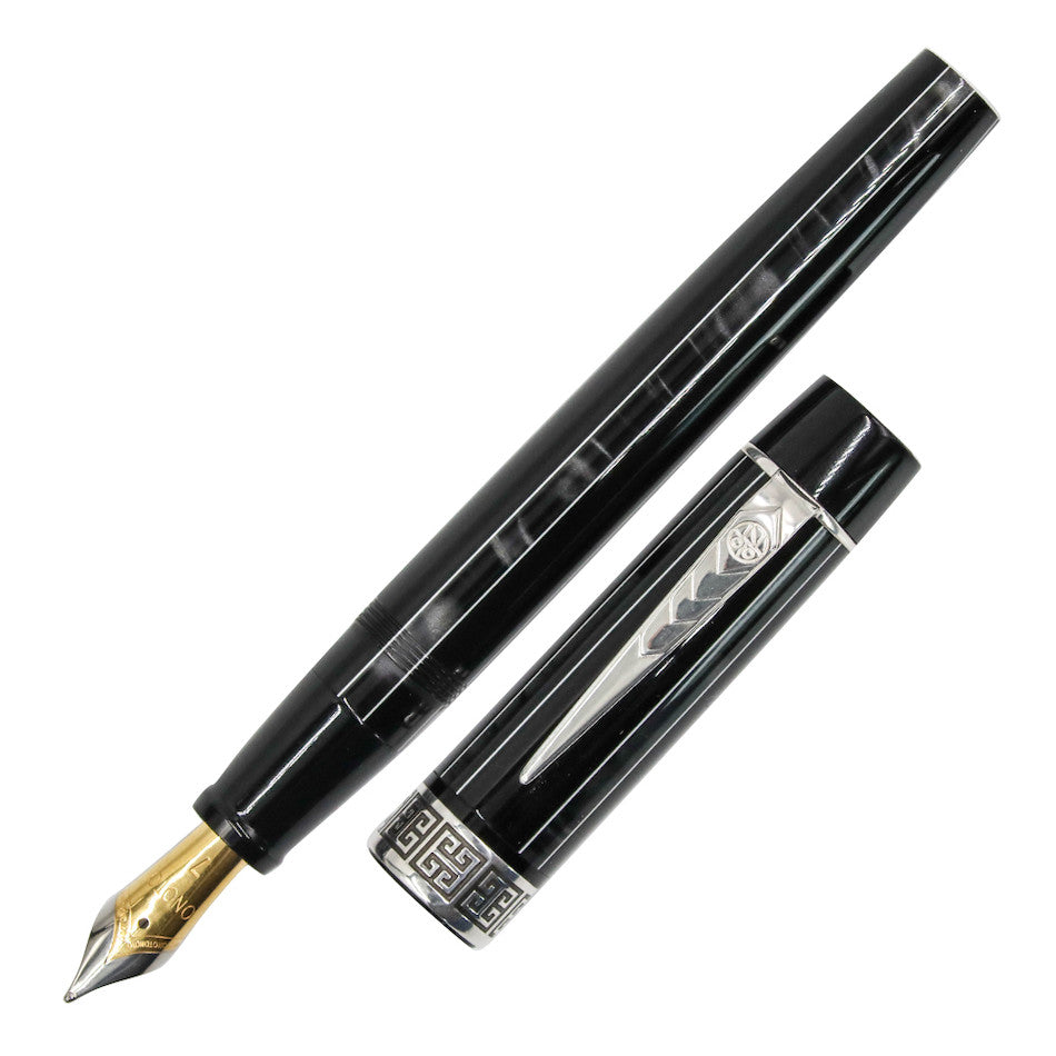 Cult Pens Exclusive Fountain Pen Black Pearl Pinstripe by Onoto by Onoto at Cult Pens