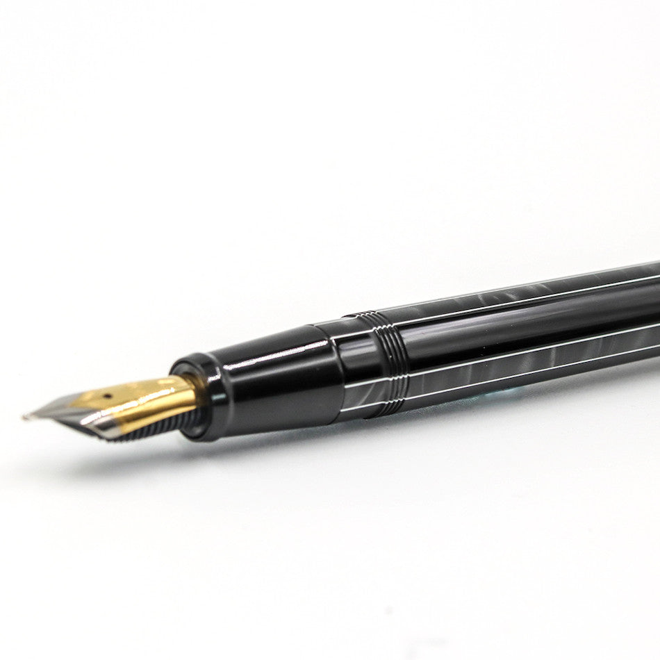 Cult Pens Exclusive Fountain Pen Black Pearl Pinstripe by Onoto by Onoto at Cult Pens