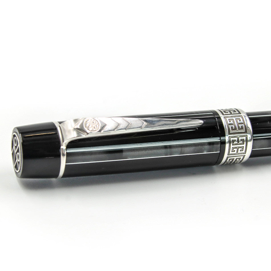 Cult Pens Exclusive Fountain Pen Black Pearl Pinstripe by Onoto by Onoto at Cult Pens