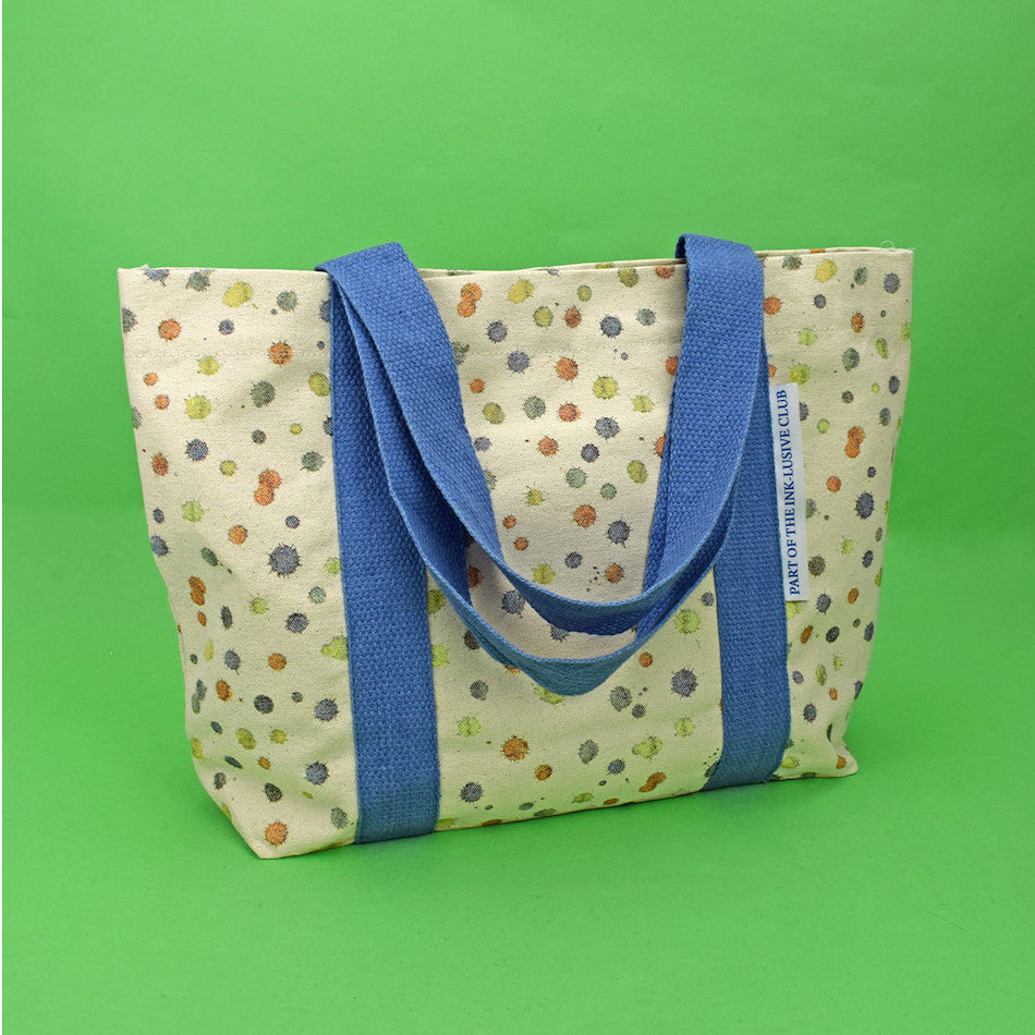Cult Pens Ink Splodge Canvas Boat Tote by Cult Pens at Cult Pens