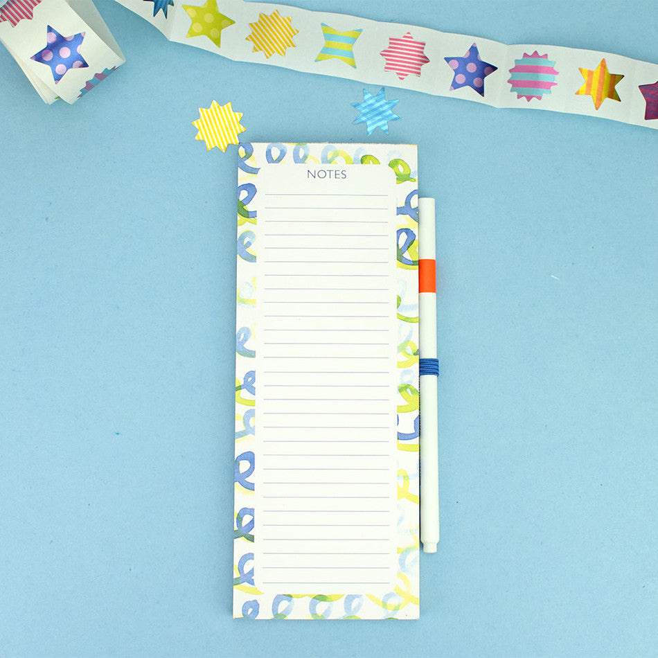 Cult Pens Squiggles List Pad With Magnet by Cult Pens at Cult Pens