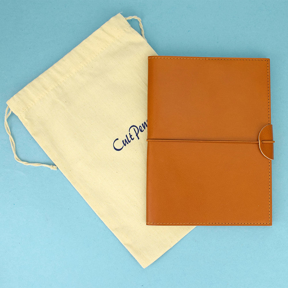 Cult Pens Leather Refillable Cover Tan by Cult Pens at Cult Pens