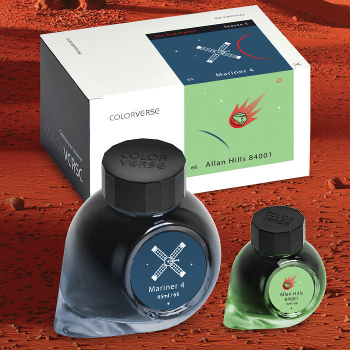 Colorverse The Red Planet 65ml+15ml Ink Set by Colorverse at Cult Pens