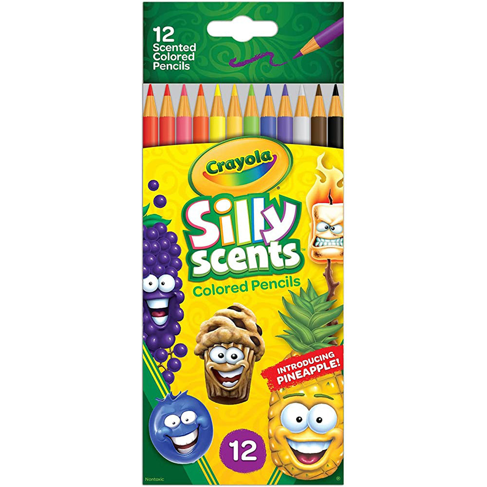 Crayola Silly Scents Colouring Pencils Set of 12 by Crayola at Cult Pens