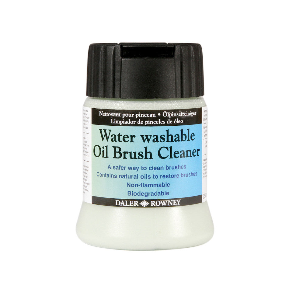 Daler-Rowney Water Washable Oil Brush Cleaner 250ml by Daler-Rowney at Cult Pens