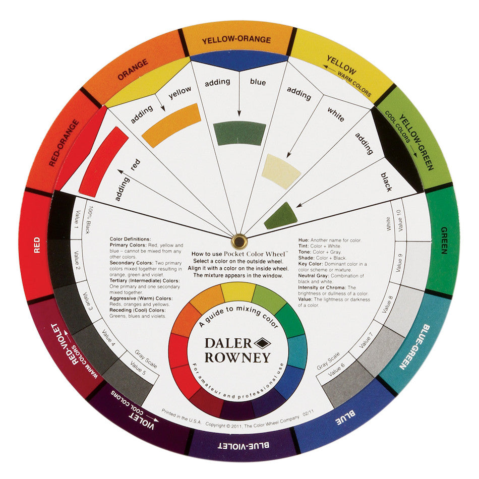 Daler-Rowney Colour Wheel by Daler-Rowney at Cult Pens