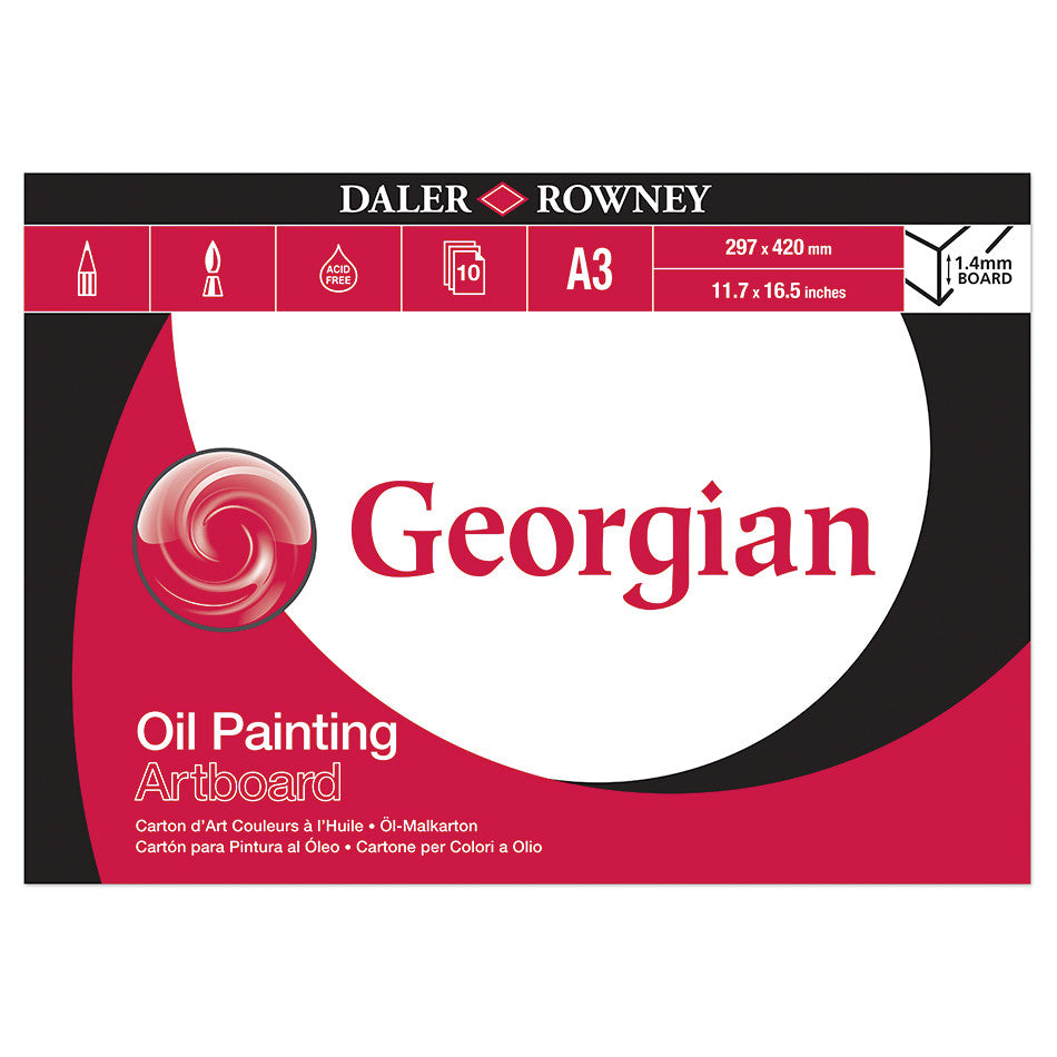 Daler-Rowney Georgian Artboard Pad A3 by Daler-Rowney at Cult Pens