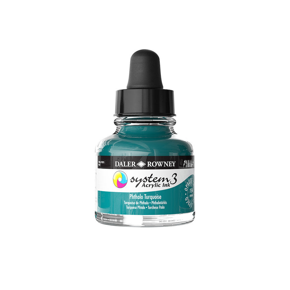Daler-Rowney System3 Acrylic Ink 29.5ml by Daler-Rowney at Cult Pens
