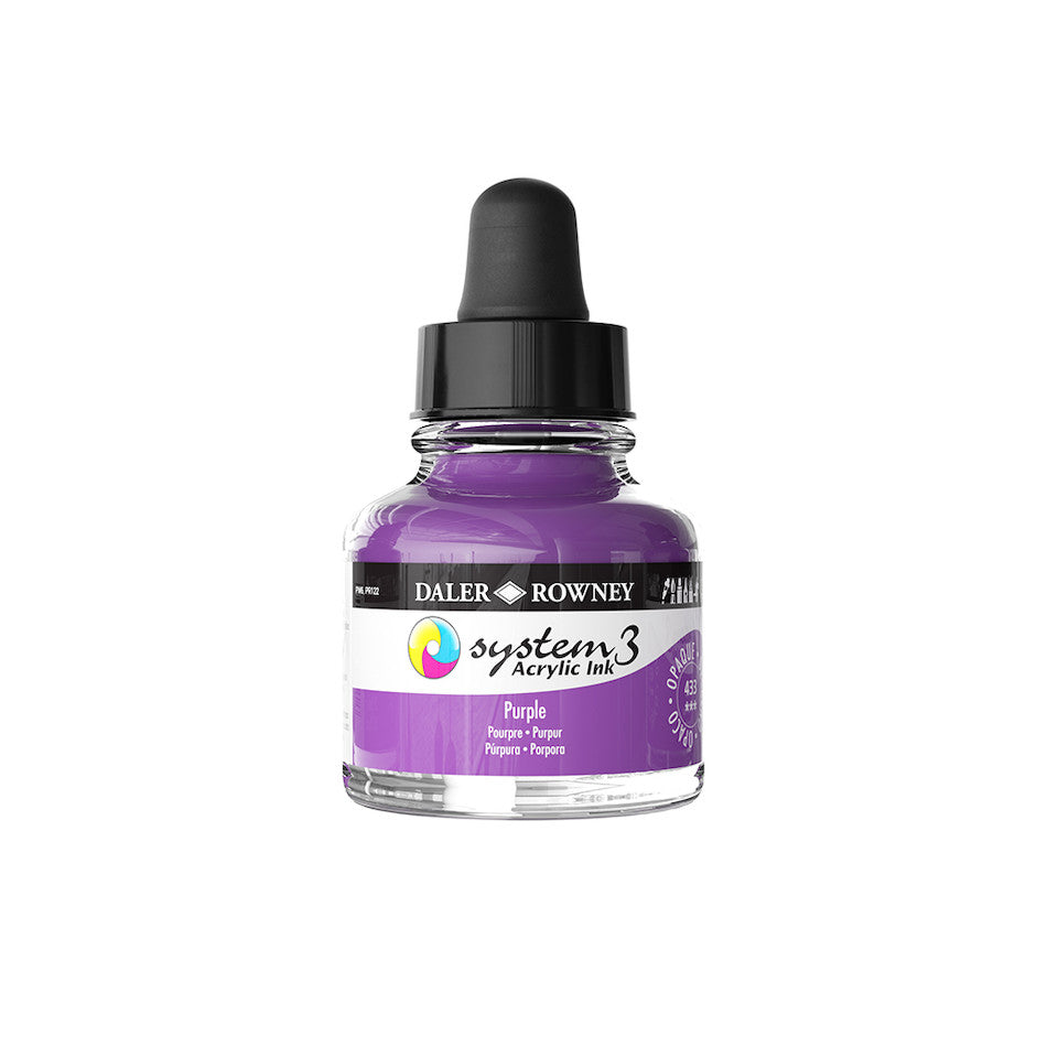 Daler-Rowney System3 Acrylic Ink 29.5ml by Daler-Rowney at Cult Pens