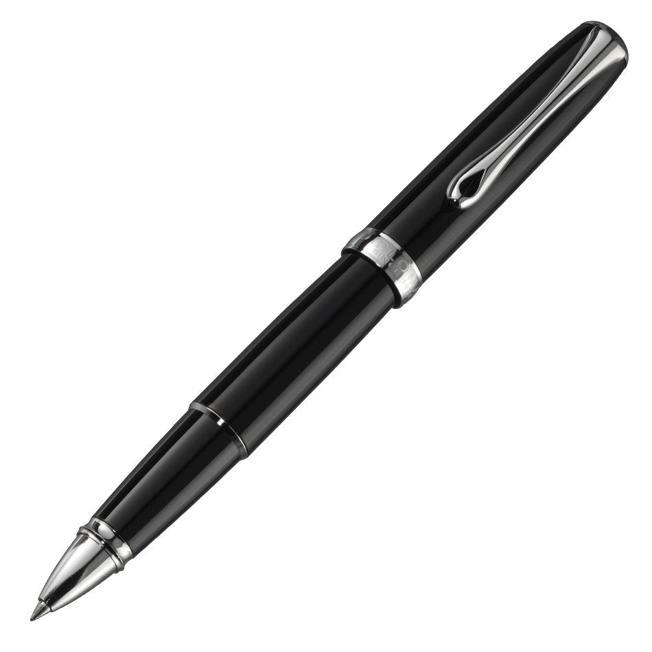 Diplomat Excellence A2 Black Lacquer Rollerball Pen by Diplomat at Cult Pens