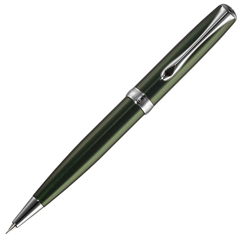 Diplomat Excellence A2 Green Pencil Chrome Trim by Diplomat at Cult Pens