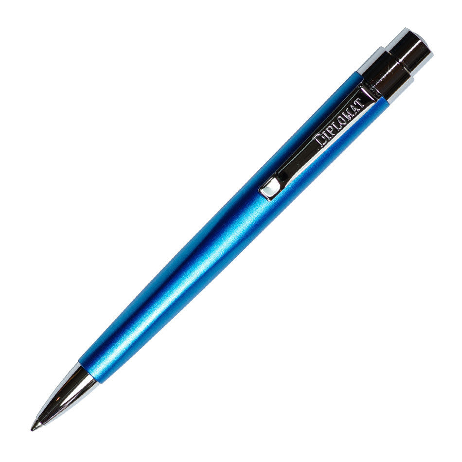 Diplomat Magnum Ballpoint Pen Aegean Blue by Diplomat at Cult Pens