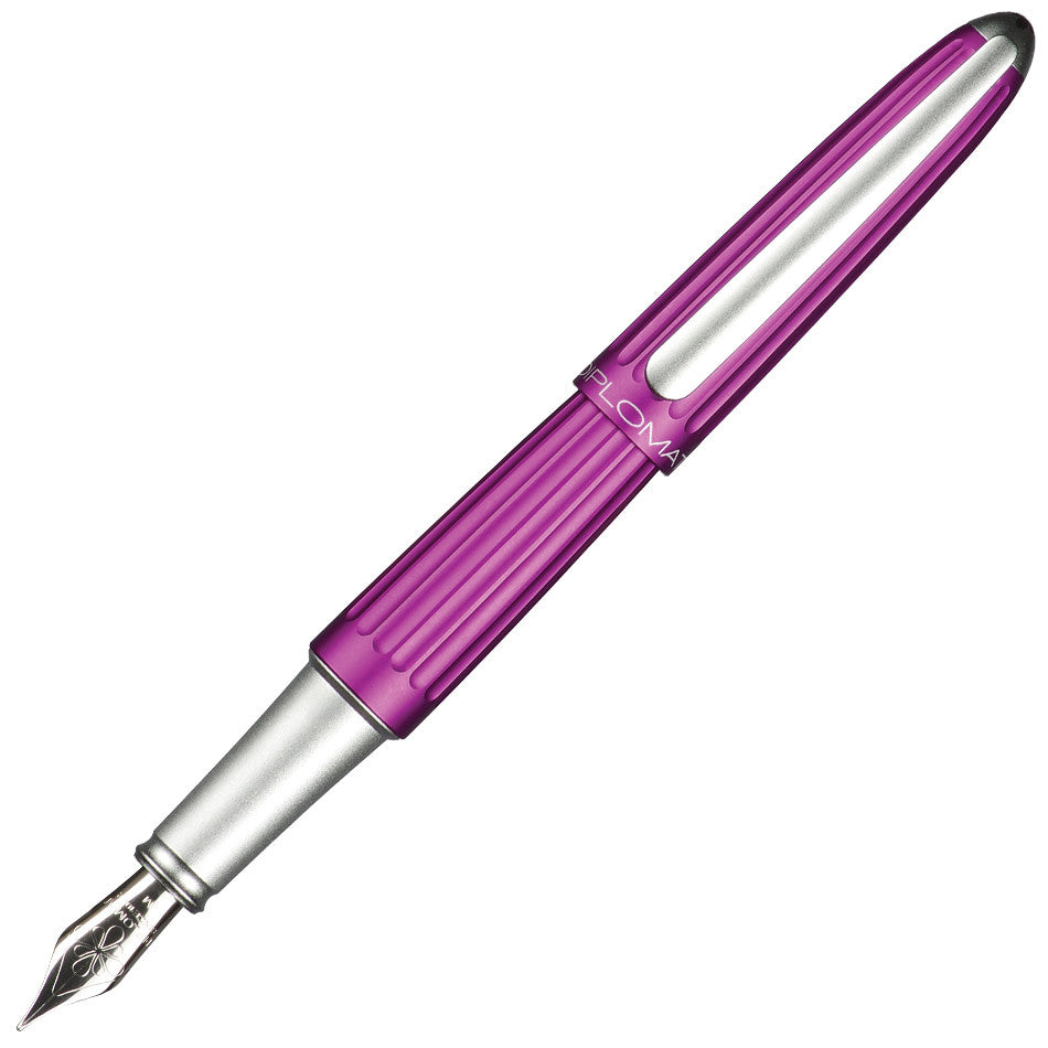Diplomat Aero Fountain Pen Violet by Diplomat at Cult Pens