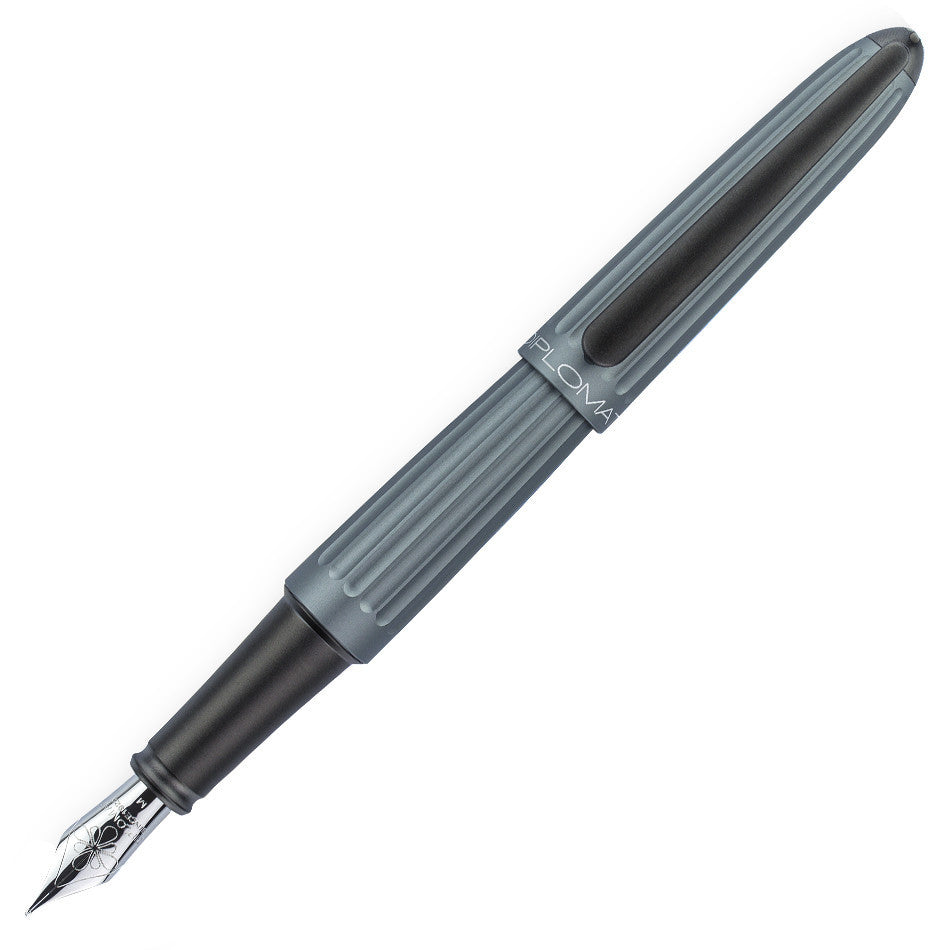 Diplomat Aero Fountain Pen Grey by Diplomat at Cult Pens