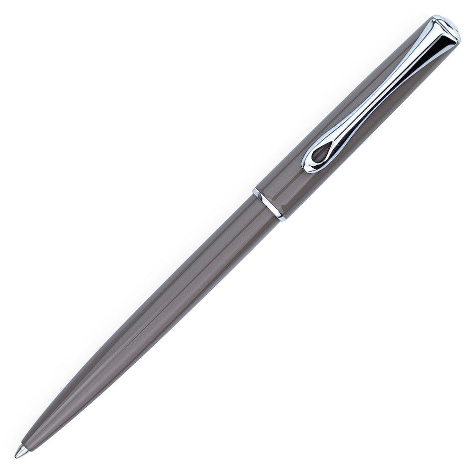 Diplomat Traveller Ballpoint Pen Taupe Grey by Diplomat at Cult Pens
