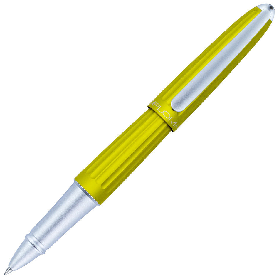 Diplomat Aero Rollerball Pen Citrus Chrome by Diplomat at Cult Pens