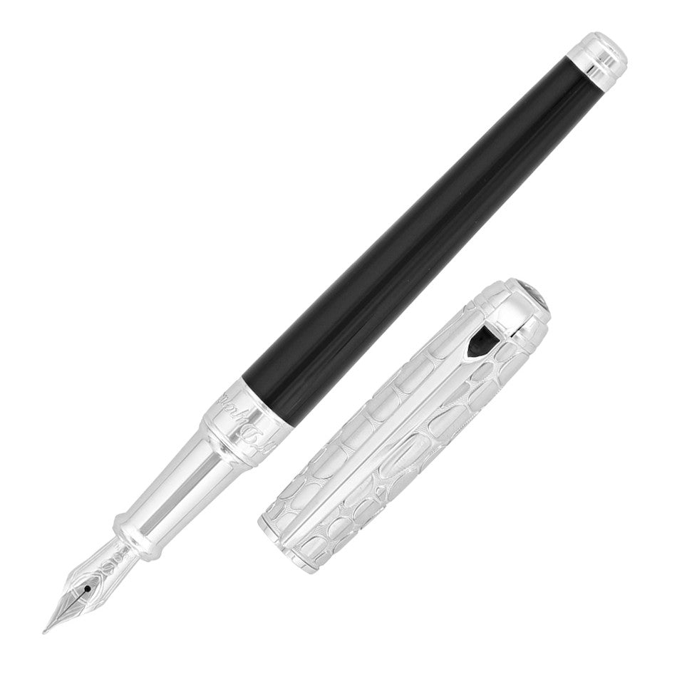 S.T. Dupont Line D Medium Fountain Pen Dandy Duotone by S.T. Dupont at Cult Pens