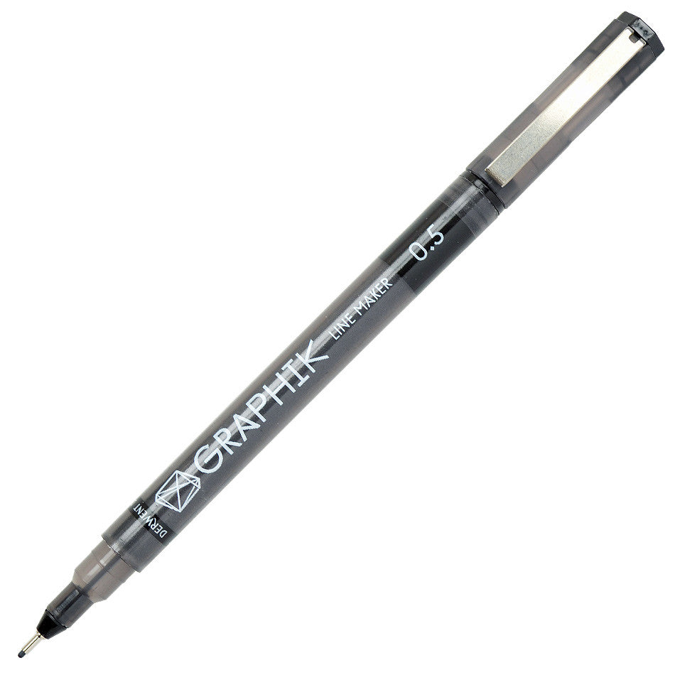 Derwent Line Maker Drawing Pen Black by Derwent at Cult Pens