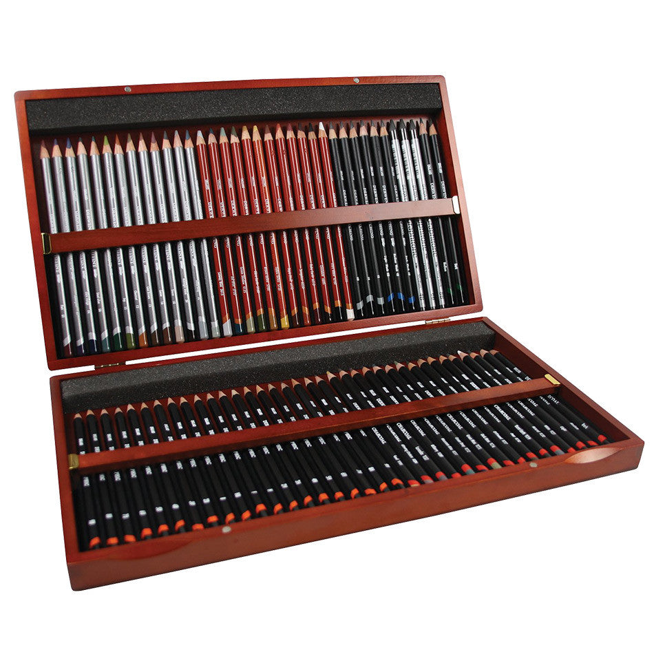 Derwent Sketching Pencil Wooden Box of 72 by Derwent at Cult Pens