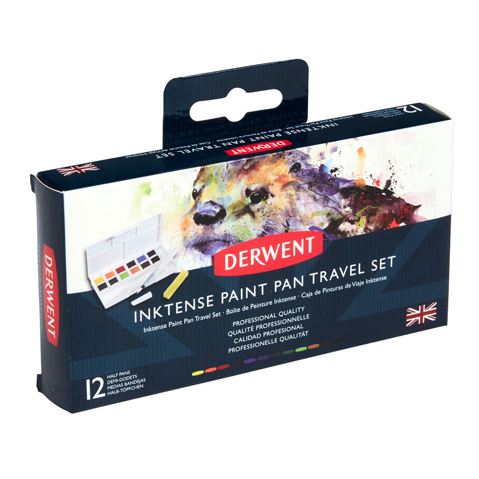 Derwent Inktense Paint Pan Travel Set #01 by Derwent at Cult Pens