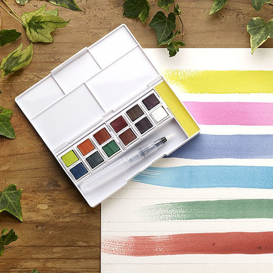 Derwent Inktense Paint Pan Travel Set #02 by Derwent at Cult Pens