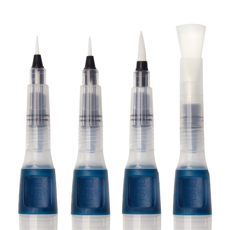 Derwent Push Button Waterbrush Assorted Set by Derwent at Cult Pens