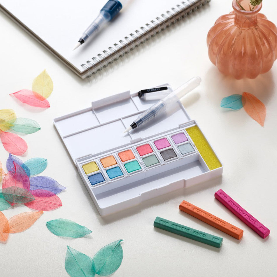 Derwent Pastel Shades Paint Pan Set by Derwent at Cult Pens