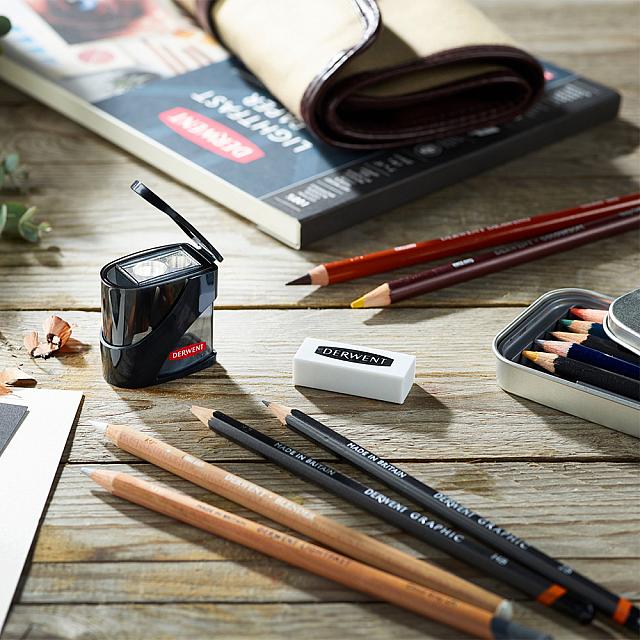 Derwent Twin Hole Pencil Sharpener by Derwent at Cult Pens